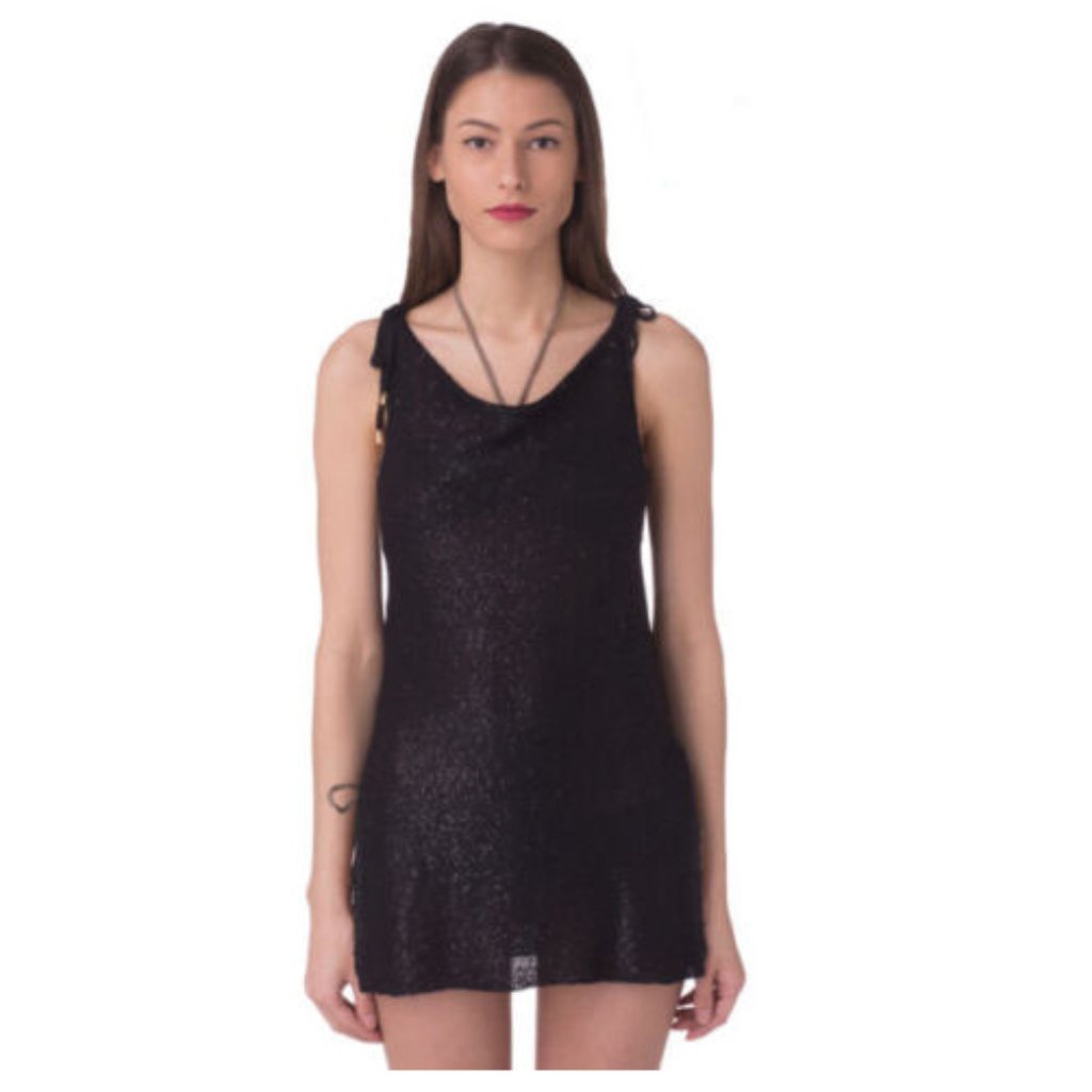 Women's Beach Tunic Top La Perla Sequin Embellishe